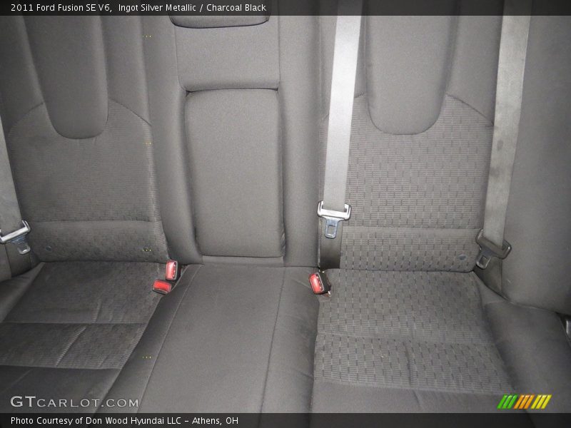 Ingot Silver Metallic / Charcoal Black 2011 Ford Fusion SE V6