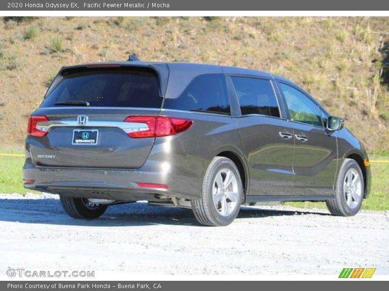 Pacific Pewter Metallic / Mocha 2020 Honda Odyssey EX