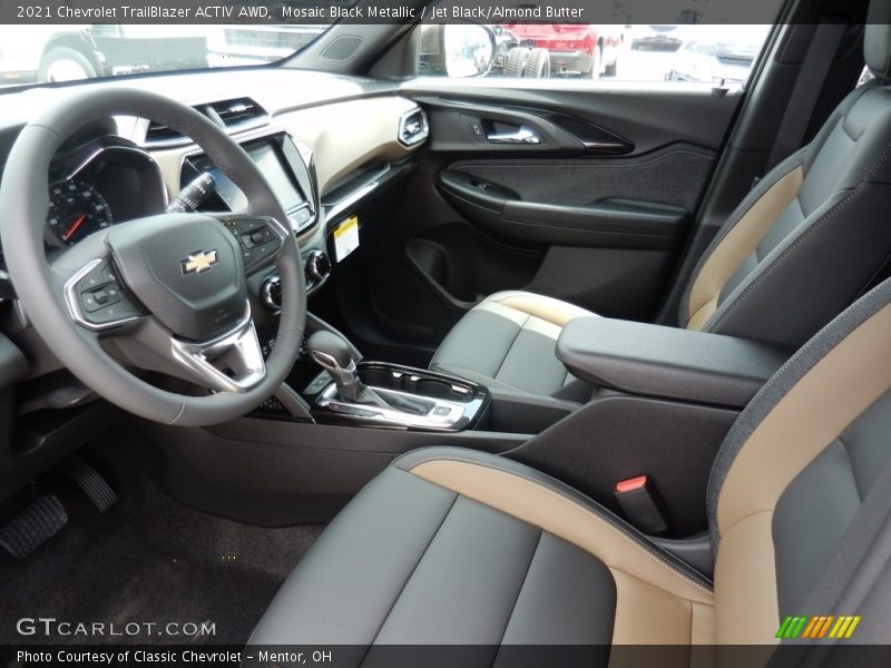 Front Seat of 2021 TrailBlazer ACTIV AWD