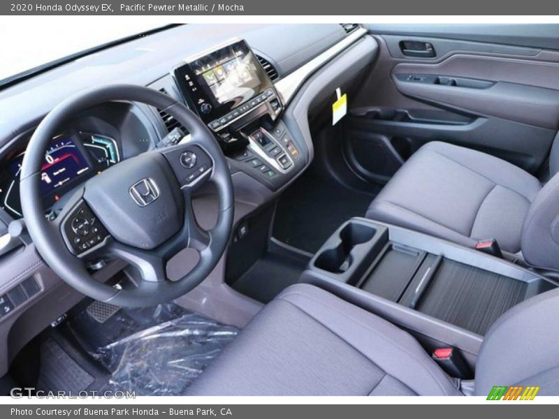 Pacific Pewter Metallic / Mocha 2020 Honda Odyssey EX