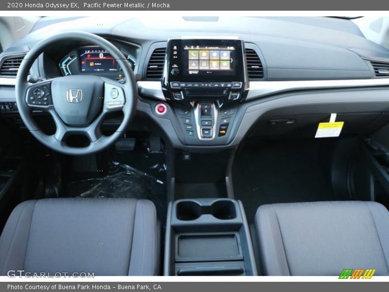 Pacific Pewter Metallic / Mocha 2020 Honda Odyssey EX