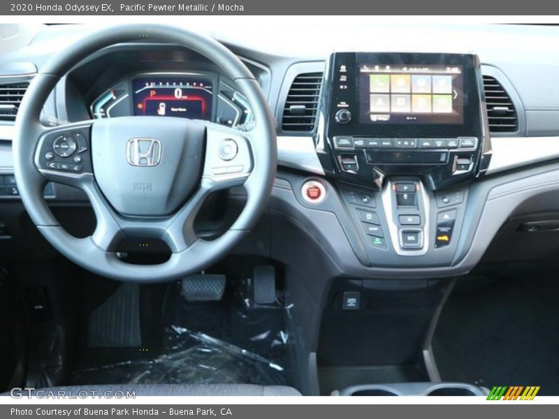 Pacific Pewter Metallic / Mocha 2020 Honda Odyssey EX