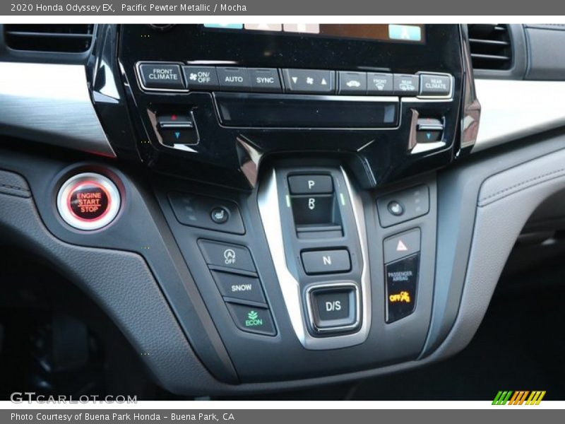 Pacific Pewter Metallic / Mocha 2020 Honda Odyssey EX