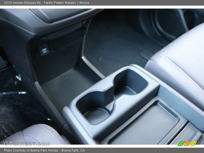 Pacific Pewter Metallic / Mocha 2020 Honda Odyssey EX