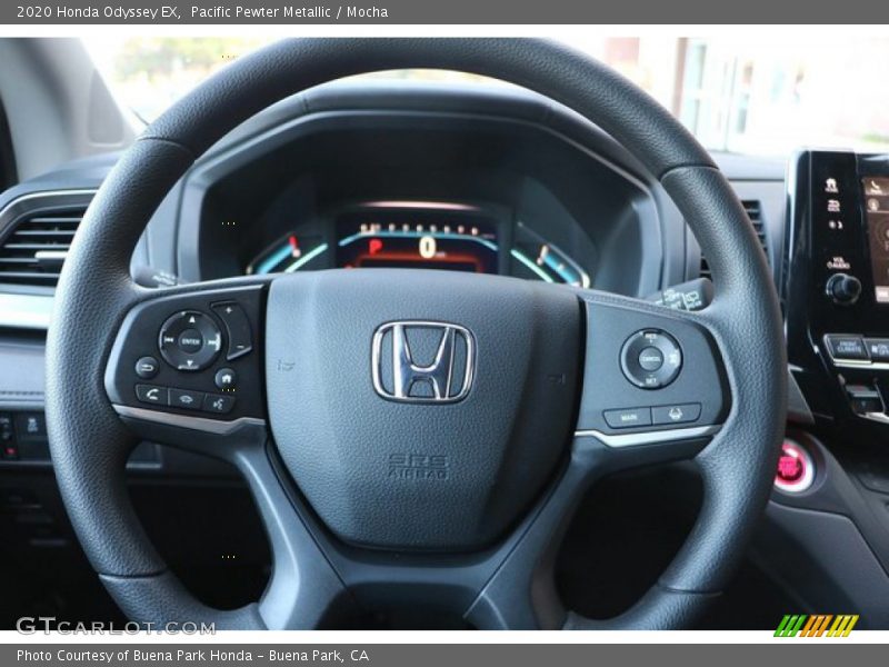 Pacific Pewter Metallic / Mocha 2020 Honda Odyssey EX