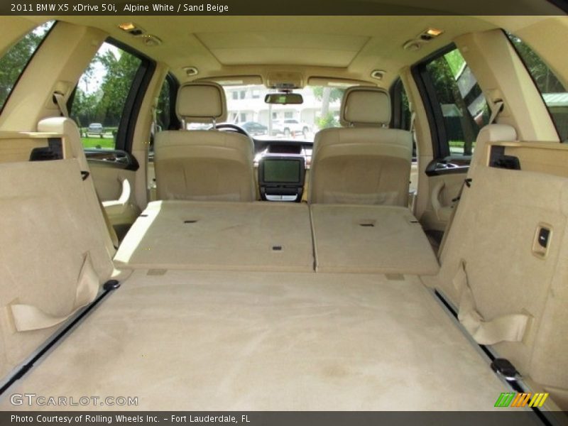 Alpine White / Sand Beige 2011 BMW X5 xDrive 50i