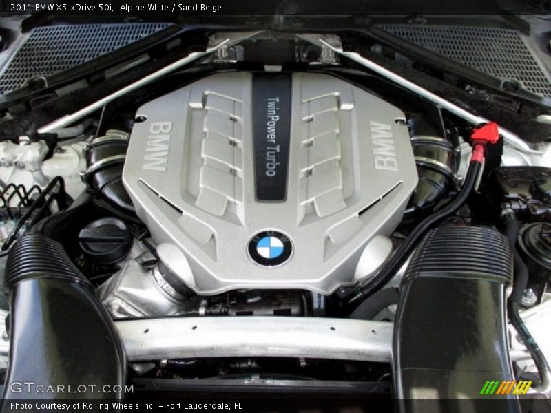 Alpine White / Sand Beige 2011 BMW X5 xDrive 50i