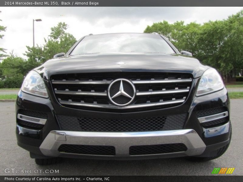 Black / Almond Beige 2014 Mercedes-Benz ML 350