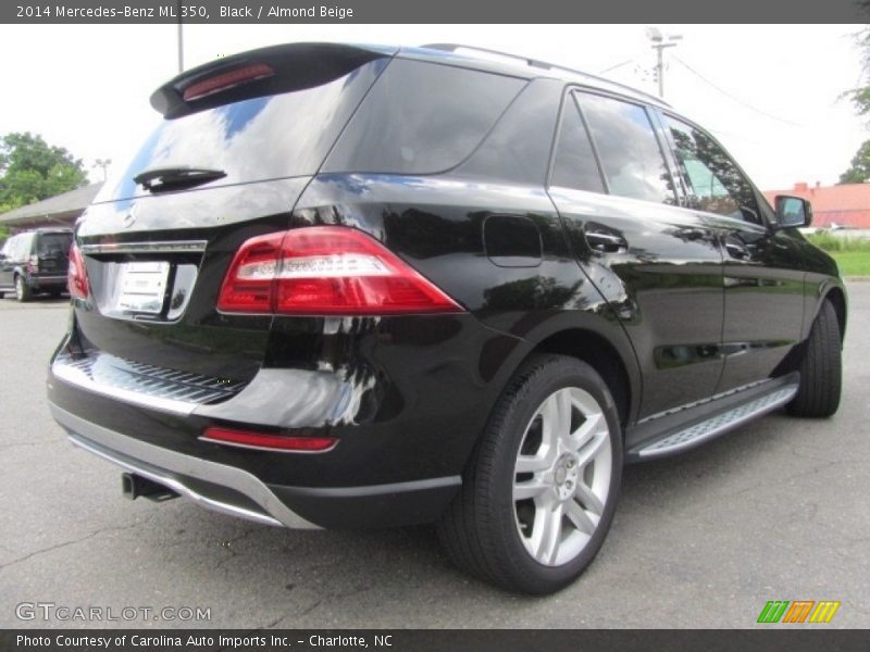 Black / Almond Beige 2014 Mercedes-Benz ML 350