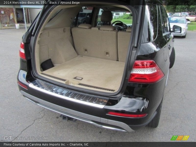 Black / Almond Beige 2014 Mercedes-Benz ML 350