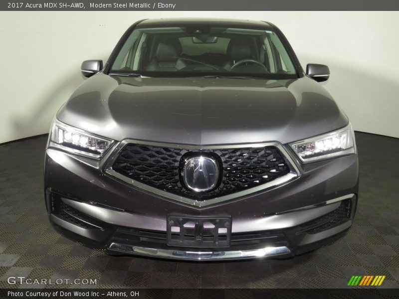 Modern Steel Metallic / Ebony 2017 Acura MDX SH-AWD