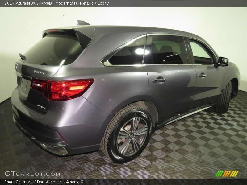 Modern Steel Metallic / Ebony 2017 Acura MDX SH-AWD