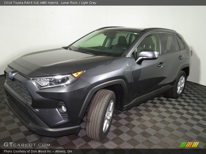 Lunar Rock / Light Gray 2019 Toyota RAV4 XLE AWD Hybrid