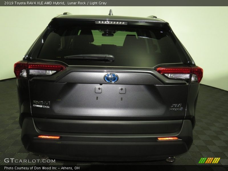 Lunar Rock / Light Gray 2019 Toyota RAV4 XLE AWD Hybrid