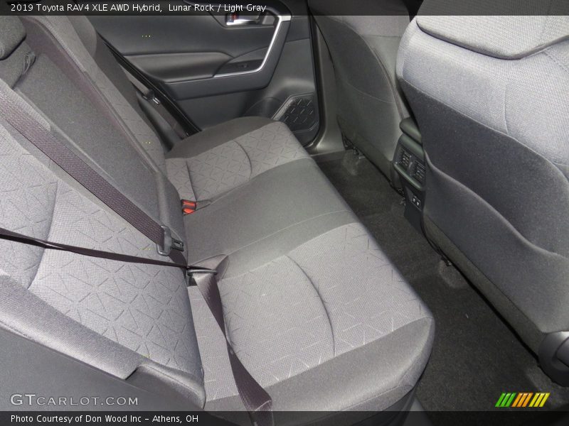 Lunar Rock / Light Gray 2019 Toyota RAV4 XLE AWD Hybrid