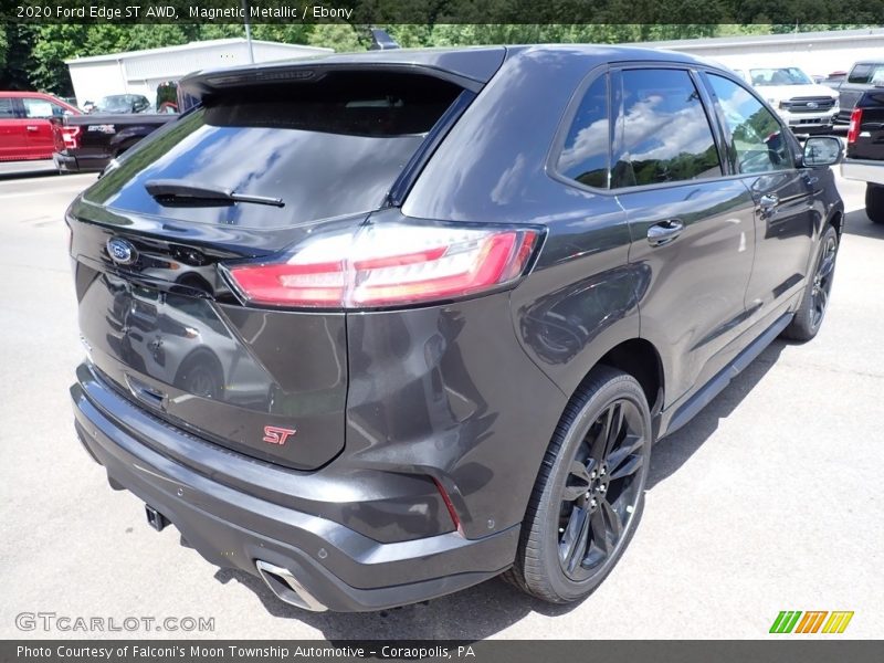 Magnetic Metallic / Ebony 2020 Ford Edge ST AWD