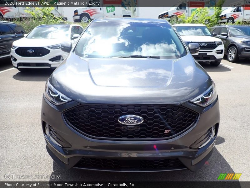 Magnetic Metallic / Ebony 2020 Ford Edge ST AWD