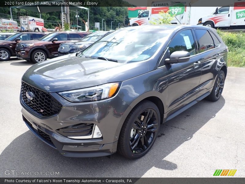 Magnetic Metallic / Ebony 2020 Ford Edge ST AWD