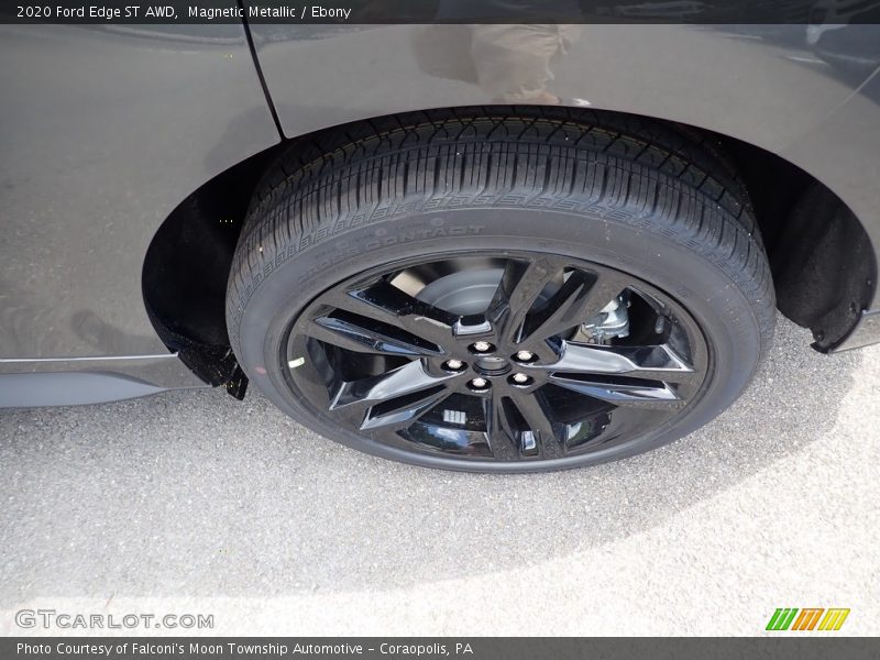 Magnetic Metallic / Ebony 2020 Ford Edge ST AWD