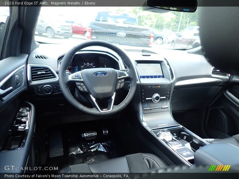 Magnetic Metallic / Ebony 2020 Ford Edge ST AWD