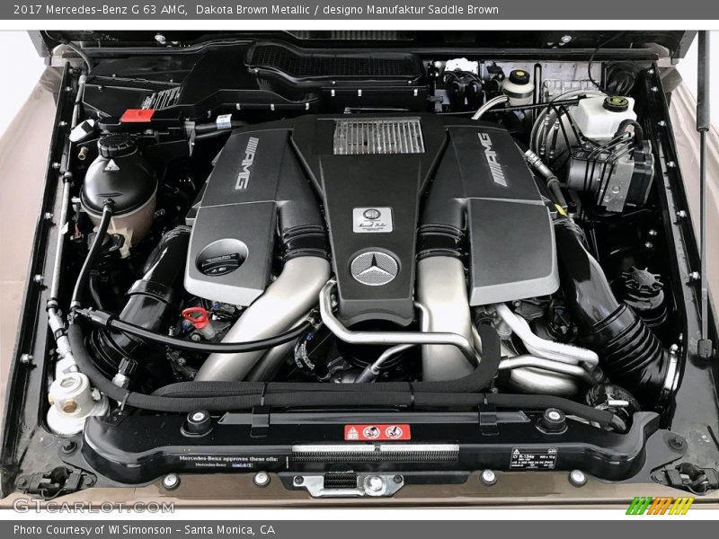 Dakota Brown Metallic / designo Manufaktur Saddle Brown 2017 Mercedes-Benz G 63 AMG