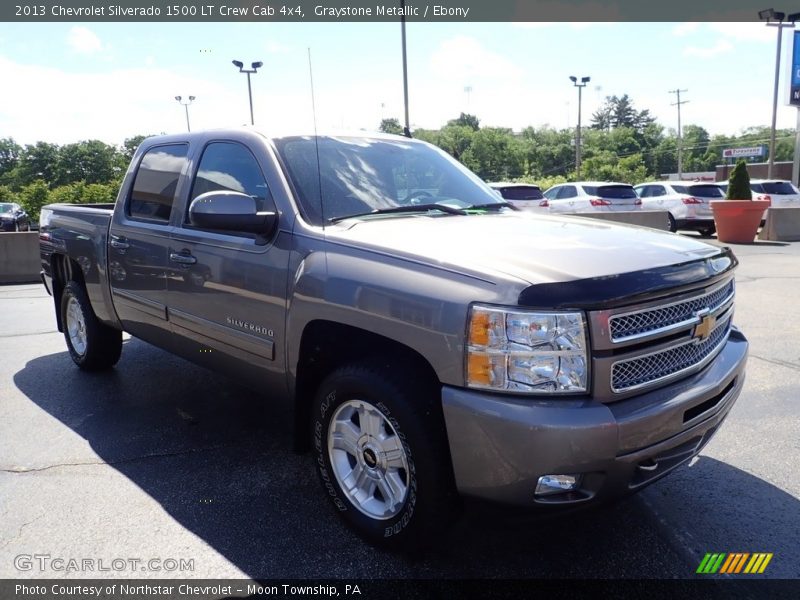 Graystone Metallic / Ebony 2013 Chevrolet Silverado 1500 LT Crew Cab 4x4