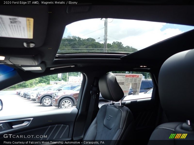 Magnetic Metallic / Ebony 2020 Ford Edge ST AWD