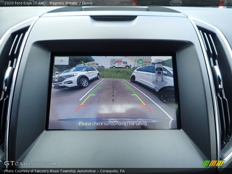 Magnetic Metallic / Ebony 2020 Ford Edge ST AWD