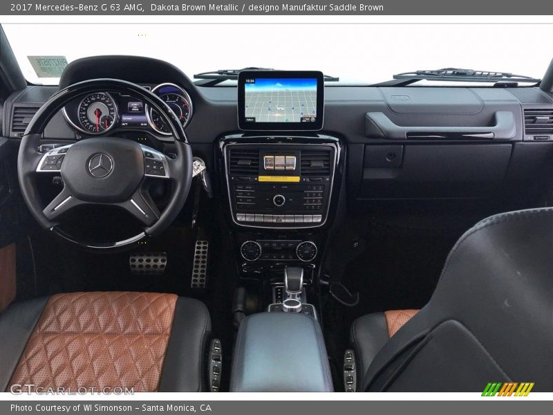 Dakota Brown Metallic / designo Manufaktur Saddle Brown 2017 Mercedes-Benz G 63 AMG