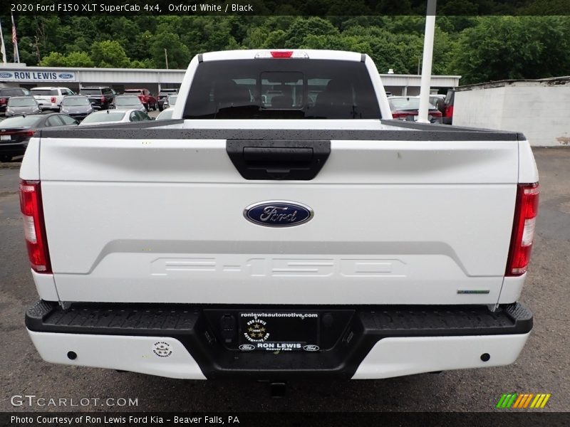 Oxford White / Black 2020 Ford F150 XLT SuperCab 4x4