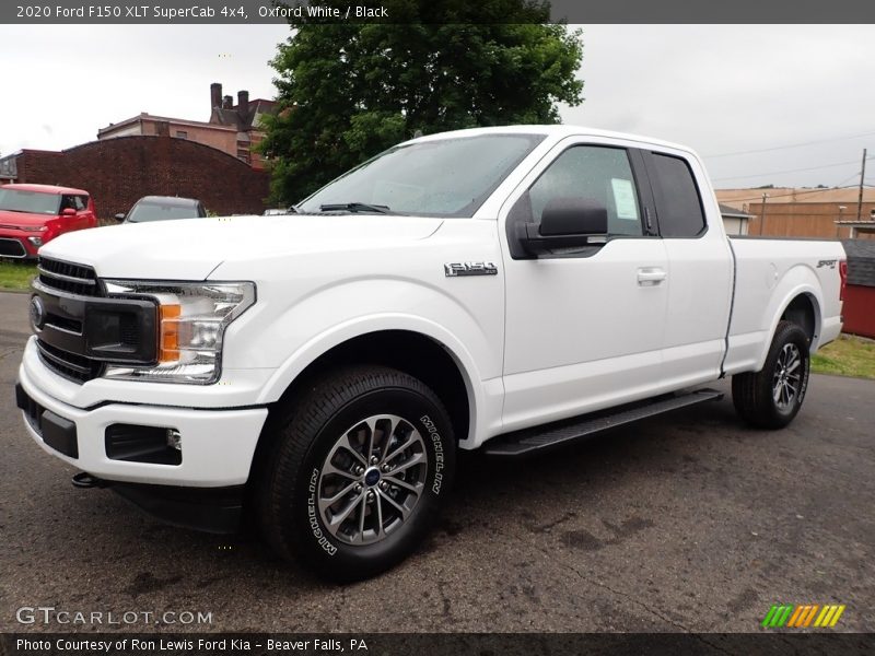 Oxford White / Black 2020 Ford F150 XLT SuperCab 4x4