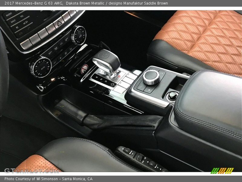 Dakota Brown Metallic / designo Manufaktur Saddle Brown 2017 Mercedes-Benz G 63 AMG