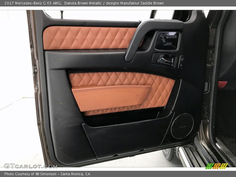 Door Panel of 2017 G 63 AMG