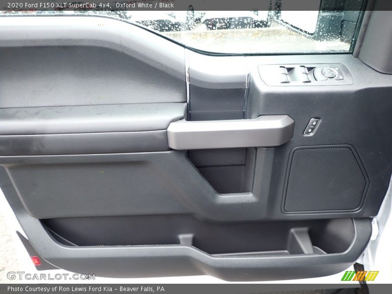 Oxford White / Black 2020 Ford F150 XLT SuperCab 4x4