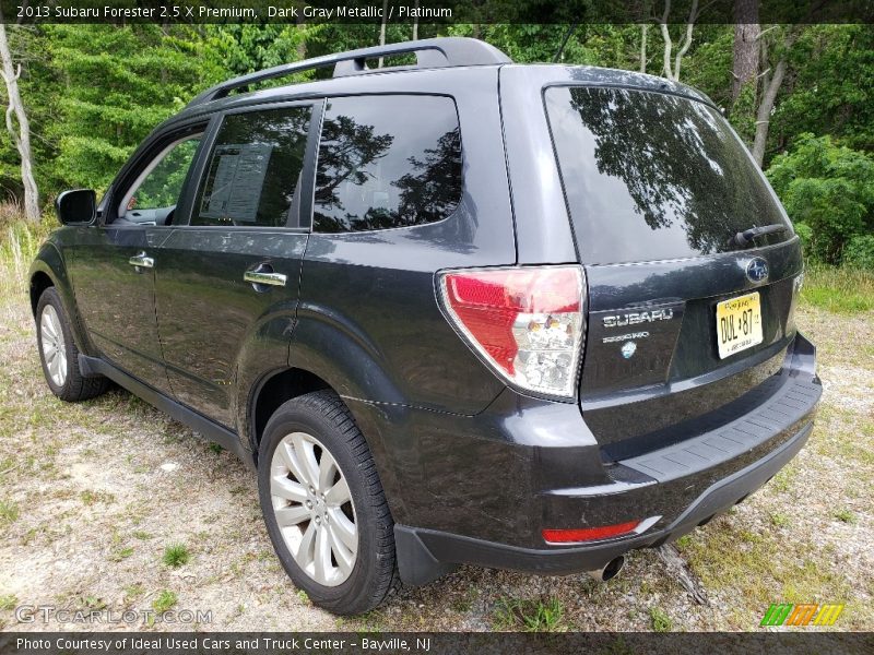 Dark Gray Metallic / Platinum 2013 Subaru Forester 2.5 X Premium