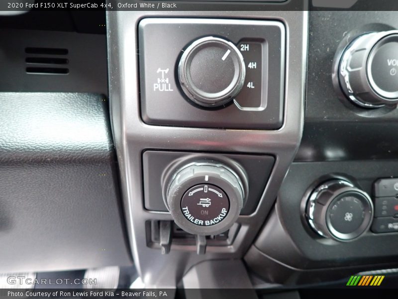 Oxford White / Black 2020 Ford F150 XLT SuperCab 4x4