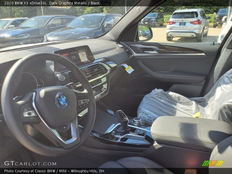 Dark Graphite Metallic / Black 2020 BMW X3 xDrive30i