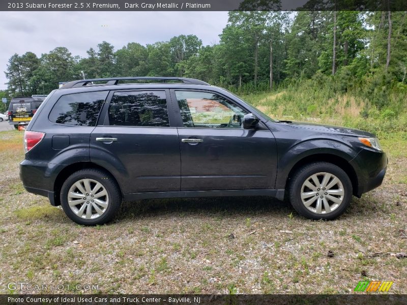 Dark Gray Metallic / Platinum 2013 Subaru Forester 2.5 X Premium