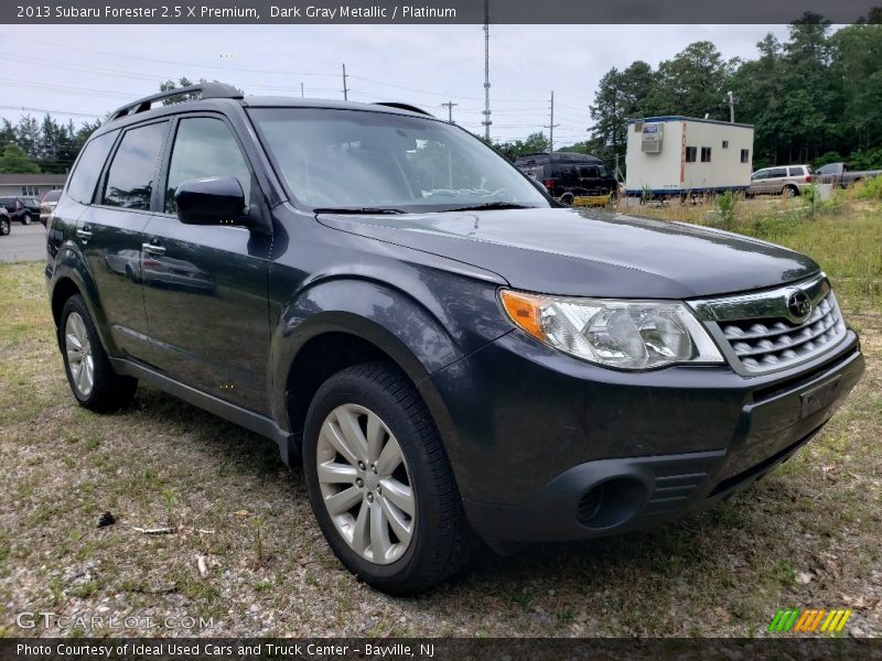 Dark Gray Metallic / Platinum 2013 Subaru Forester 2.5 X Premium