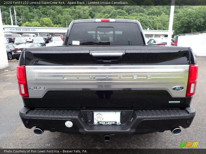 Agate Black / Limited Unique Camelback 2020 Ford F150 Limited SuperCrew 4x4
