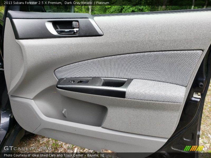 Dark Gray Metallic / Platinum 2013 Subaru Forester 2.5 X Premium