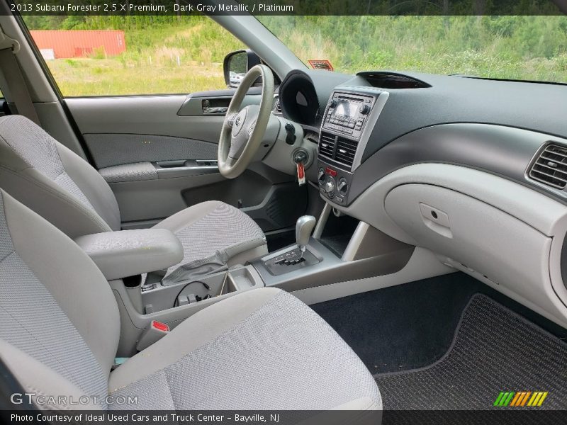 Dark Gray Metallic / Platinum 2013 Subaru Forester 2.5 X Premium