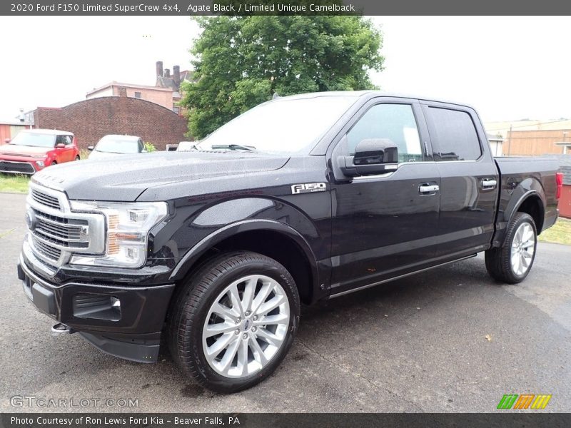 Front 3/4 View of 2020 F150 Limited SuperCrew 4x4
