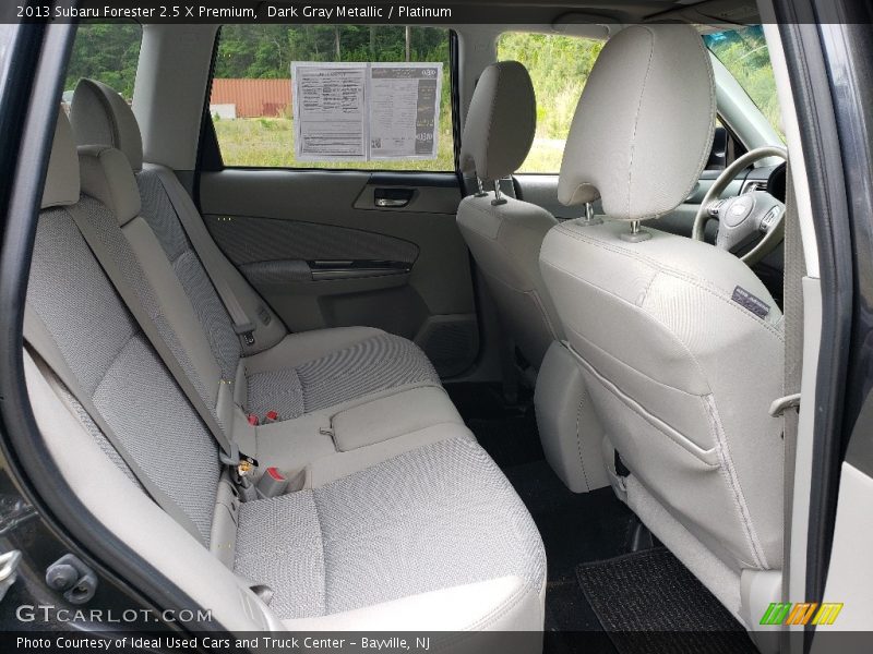 Dark Gray Metallic / Platinum 2013 Subaru Forester 2.5 X Premium