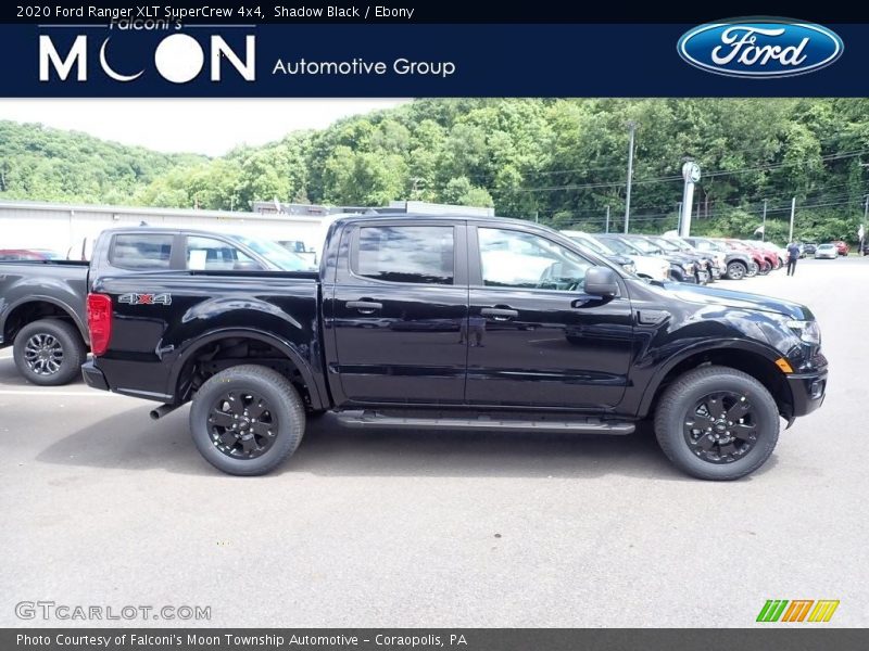 Shadow Black / Ebony 2020 Ford Ranger XLT SuperCrew 4x4