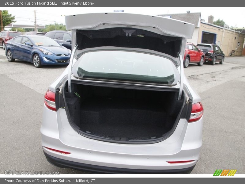 Ingot Silver / Ebony 2019 Ford Fusion Hybrid SEL