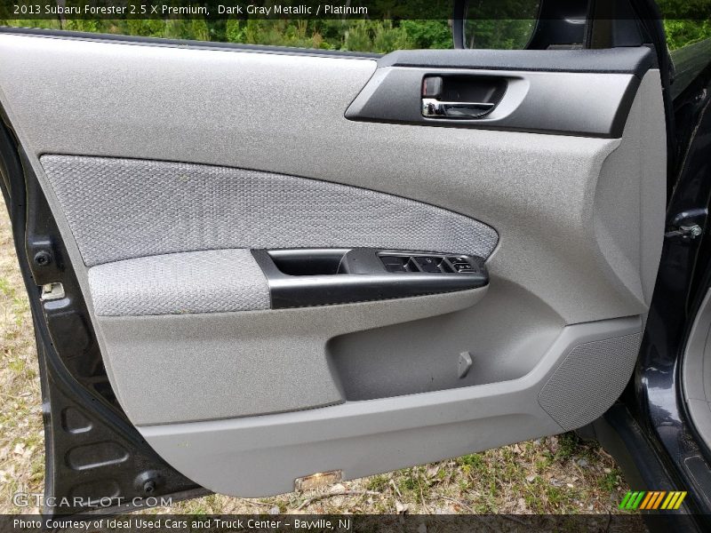 Dark Gray Metallic / Platinum 2013 Subaru Forester 2.5 X Premium