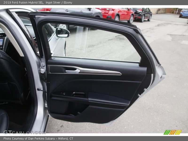 Ingot Silver / Ebony 2019 Ford Fusion Hybrid SEL