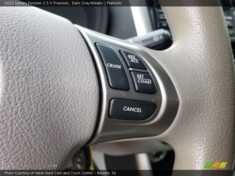 Dark Gray Metallic / Platinum 2013 Subaru Forester 2.5 X Premium
