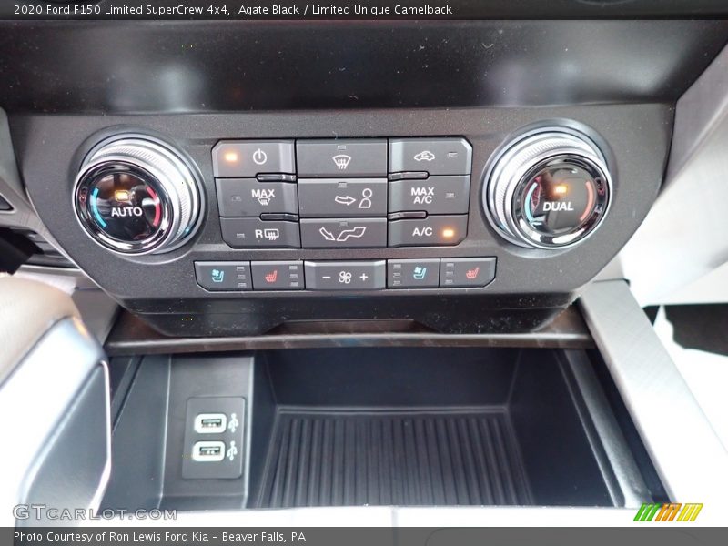Agate Black / Limited Unique Camelback 2020 Ford F150 Limited SuperCrew 4x4